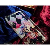 無痛iPhone5ケース「Gothic Lolita XXX・赤」