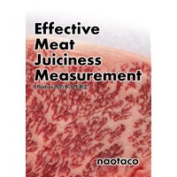 Effective Meat Juiciness Measurement Effective肉の多汁性測定