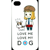 PROTECTION CASE for iPhone4/4S 「LOVE ME LOVE MY DOG」