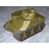 M3中戦車リー(デフォルメVer.)ペーパークラフト