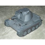 38(t)戦車(デフォルメVer.)ペーパークラフト