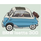 ステッカー「BMW Isetta300」
